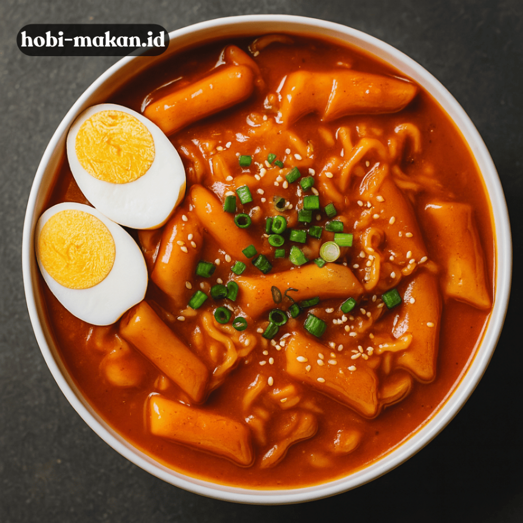 Tteokbokki Makanan Khas Korea Selatan