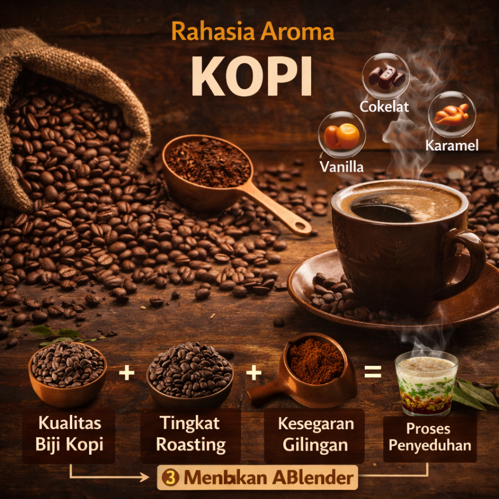 Rahasia Aroma Kopi Yang Membuat Penikmatnya Ketagihan
